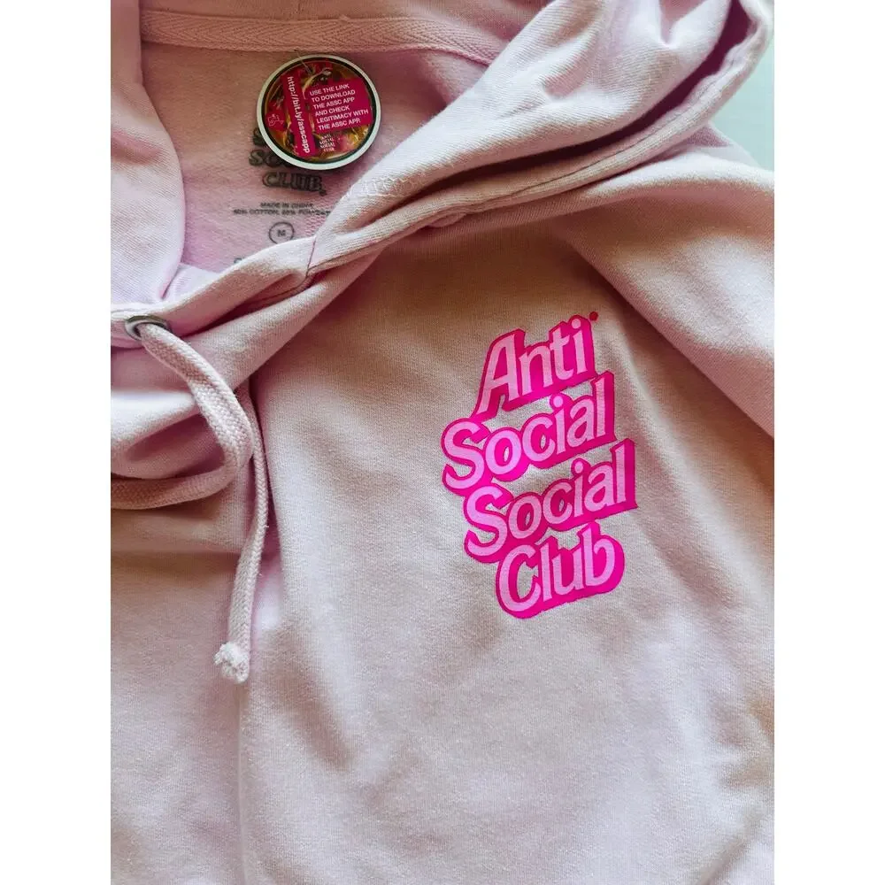 ASSC Deadstock x Claudia Schiffer & Ellen von Unwerth Pink Hoodie